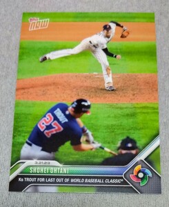 【1円スタート】MLBカード, 大谷翔平(SHOHEI OHTANI), topps NOW, WBC-71