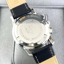 【1円〜】GUCCI グッチ 腕時計 メンズ 5500 クロノグラフ ブラック文字盤 ラウンドフェイス デイデイト 可動品_画像6