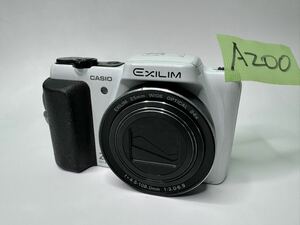 a200) ジャンク カシオ CASIO EXILIM EX-H50 白 デジカメ コンパクト カメラ 24 X 