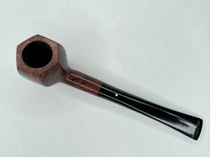 dunhill ダンヒル Alfred THE WHITE SPOT パイプ ブラウン AMBER ROOT MADE IN ENGLAND a242