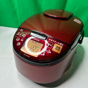a188)HITACHI IHジャー炊飯器 RS-TS101M 炊飯器 レッド　炊飯容量：1.0L 5.5合炊き 