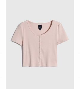 Популярные распроданы в течение 23 лет! GAP GAP RIVE CONTED TOPS TOPS LADIES L PINK NEW UNARED TAG LIMITED LIMITED! Короткая -мала