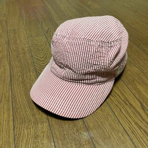 NEWERA ワークキャップ ニューエラ キャップ シアサッカー 帽子