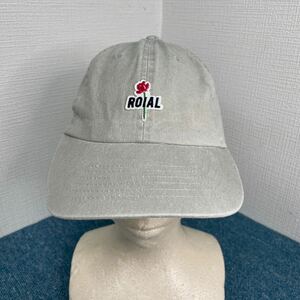 ROIAL キャップ ロイヤル コットンキャップ 帽子 ロゴ カジュアル レディース