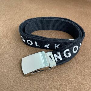 KANGOL ベルト ガチャベルト カンゴール ロゴベルトカジュアル BELT ロゴプリント