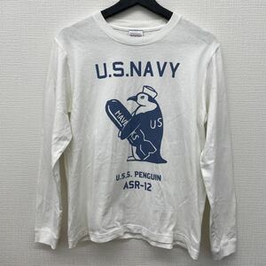 THE MAVERICKS ロンT 長袖 USNAVY ペンギン マーベリックス 長袖Tシャツ ミリタリー 軍