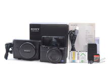 【極美品】SONY Cyber-shot DSC-RX100 カメラケース その他付属品 箱あり ＃P0632403017Y _画像1