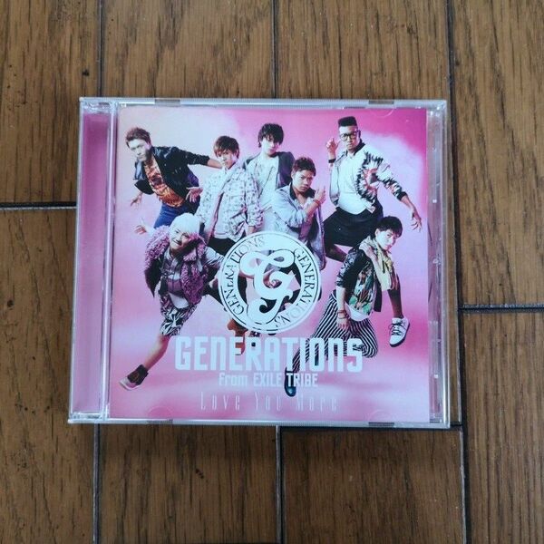 GENERATIONS from EXILE TRIBE CD/Love You More 13/5/15発売 オリコン加盟店