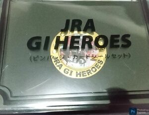 【送料込】JRA ピンバッジ シール SET 名馬 ドゥラメンテ 未使用