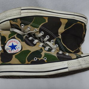 CONVERSE コンバース ALL STAR オールスター made in USA カモフラ Size8.0 国内正規品 箱無しの画像4