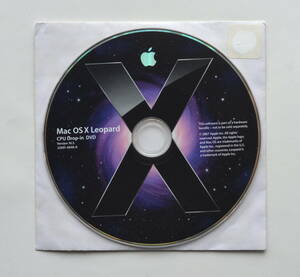 Mac OS X 10.5 Leopard 　正規品 Upgrade 版 DVD +10.5.8 アップデーター　