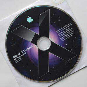 Mac OS X 10.5 Leopard  正規品 Upgrade 版 DVD +10.5.8 アップデーター の画像2