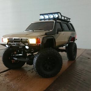 ミニッツ 4x4 4ランナー用10LEDライト中継コネクタ付