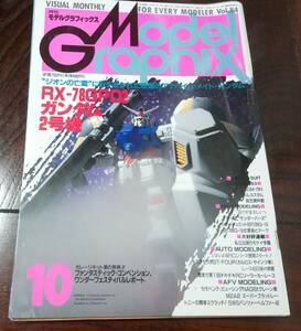 月刊モデルグラフィックス　1991年 10月号　 ジム・カスタム、ガンダム２号機、ガンダム0083 設定資料