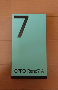 OPPO SIMフリー ドリームブルー Reno7A 6GB/128GB 未使用に近い