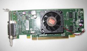 ◇AB　Video Card　美品　純正Dell PCIカード　AMD Radeon HD6350 ATI-102-C09003(B)　①