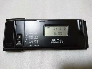 CONTAX コンタックス データバックD-7 【中古・極美品】 167MT・ST対応