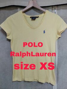 特価品 POLO RALPH LAUREN SPORTポロラルフローレンスポーツ VネックTシャツ レディース sizeXS 