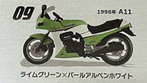 エフトイズ★ GPZ900R 09 ヴィンテージ バイク キット 1/24 F-toys 