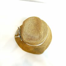 mature ha. MBOX-101 BOXED HAT 11cm brim grosgrain ribbon マチュアーハ ボックス ハット Is3-50_画像8