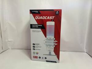 HyperX ハイパーエックス QuadCast S 519P0AA USB マイクロフォン スタンドアロンマイク RGBライティング 中古