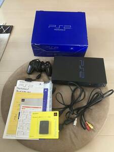 PS2 プレイステーション2 SCPH-30000 動作品 本体 コントローラー 箱 説明書 付属 Playstation2 デュアルショック2 SONY メモリーカード