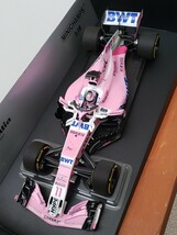 ☆ 稀少品！新品未開封品！PMA 1/18 FORCE INDIA MERCEDES VJM11 #11 S.ペレス & #31 E.オコン 2018 2台セット！！☆_画像2