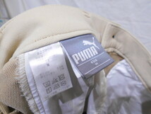 PUMA GOLF プーマ ゴルフ アンクル ストレッチ パンツ DRYCELL Mサイズ BEIGE ゴルフウェア_画像10