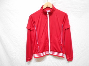 adidas GOLF Adidas Golf TaylorMade 2WAY jacket red lady's M