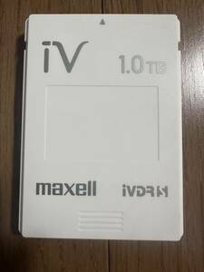 送料無料　iVDRS 1TB maxell マクセル　カセットHDD
