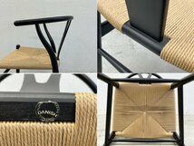 〓カールハンセン＆サン Carl Hansen & Son Yチェア CH24 ハンス・J・ウェグナー ブラック　ビーチ材　ラッカー塗装　シート張替え済み_画像10