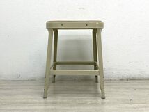 ● リオン LYON ファクトリースツール FACTORY STOOL Sサイズ プッティーホワイト プレスウッドシート インダストリアル P.F.S取扱_画像2