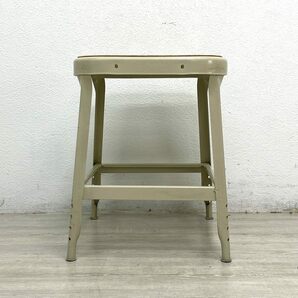 ● リオン LYON ファクトリースツール FACTORY STOOL Sサイズ プッティーホワイト プレスウッドシート インダストリアル P.F.S取扱の画像2