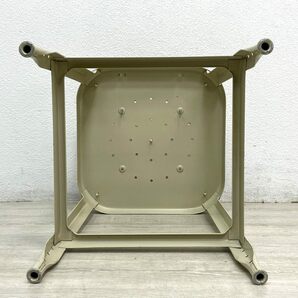 ● リオン LYON ファクトリースツール FACTORY STOOL Sサイズ プッティーホワイト プレスウッドシート インダストリアル P.F.S取扱の画像4