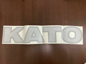 KATO ステッカー　ラベル　カッティング　シール　建機　ユンボ　重機