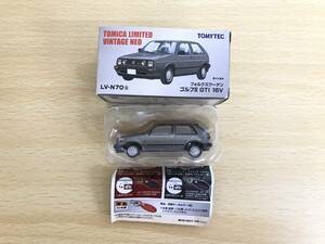 119 (24-27) 1/64 LV-N70b VW ゴルフII 2ドア GTI (グレー) 「トミカリミテッドヴィンテージNEO」 [229995]