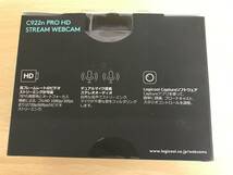 165(3-40) 未開封 logicool C922nPRO HD ストリーム ウェブカメラ フルHD 1080p STREAM WEBCAM_画像2