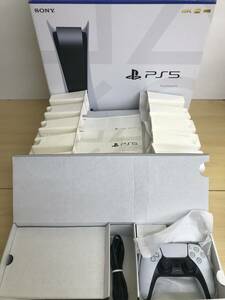 072 (20-25) PlayStation5 PS5 本体 CFI-1200A ディスクドライブ搭載モデル 動作確認済み 台座一式欠品