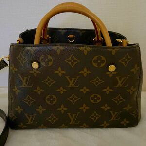 ルイヴィトン LOUIS VUITTON ハンドバッグ モノグラム 2way ブラウン 2WAY