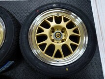 希少 CRIMSON SPARCO スパルコ NS-03 14インチ 5.5J +30 4H-100 新品 165/55R14 2022年製 アルト ワークス ラパン ミラ エブリィ エッセ_画像5