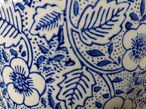 即決！送料無料♪ウイリアム　モリス William Ｍorris セラミックポット ＷM フローラルシリンダー φ１６ｘＨ１６cm ◆_画像3