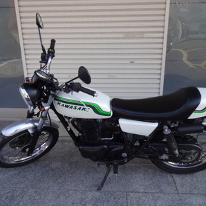 KAWASAKI 250TR  BJ250Fインジェクション FI 社外SS使用 改 女性が乗りやすいように！の画像4