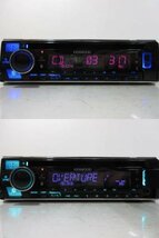 ケンウッド 1DIN CDプレーヤー U380BT CD ブルートゥース AUX USB iPod ラジオ 動作確認済み 中古_画像7