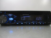 carrozzeria カロッツェリア 1DIN CDプレーヤー DEH-4200 CD USB AUX チューナー 動作確認済み 中古_画像3