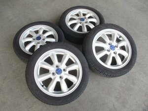 MINILITE ミニライト 15インチ アルミホイール 165/55R15 2022年製 タイヤ付き 4本セット