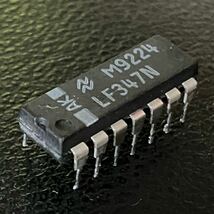 National Semiconductor LF347N 4回路オペアンプ 中古品 PlexiTone_画像1