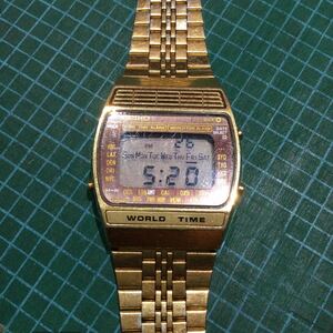 セイコー ワールドタイム メンズ腕時計 クォーツ ヴィンテージ A239-5020 SEIKO WORLD TIME
