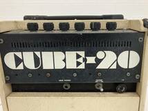 【ジャンク品】 Roland CUBE-20 ギターアンプ ローランド 音響機材 現状品_画像4