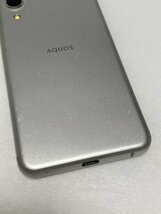 1円～ 中古 バッテリー良好表示 SoftBank 907SH SHARP AQUOS sense3 basic シルバー SIMロック解除済★ 初期化して発送します。Y5_画像8