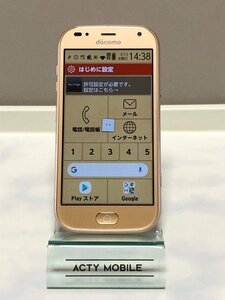 訳あり ジャンク ☆Wi-Fi利用にて！ らくらくスマートフォン me F-01 ドコモ 部品取りなどにも スマホ スマホ本体 Y110